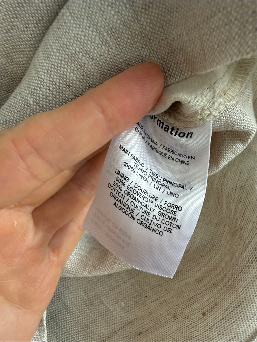 Mila Linen Short - Size Small - Picture 11 of 11
